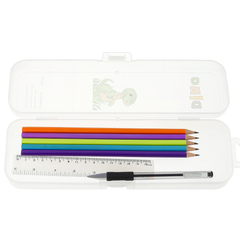 Multi‑Box – Transparent Stationery Storage Case for Kids & School Supplies - Habitt