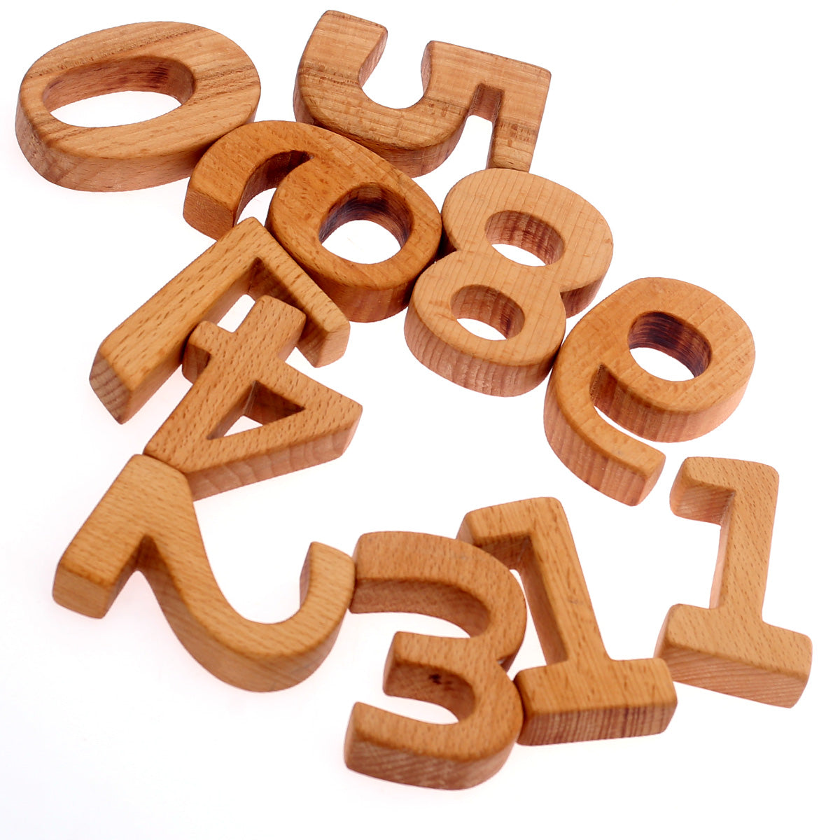 NUMBERS PLAY LIGHT BROWN - Habitt