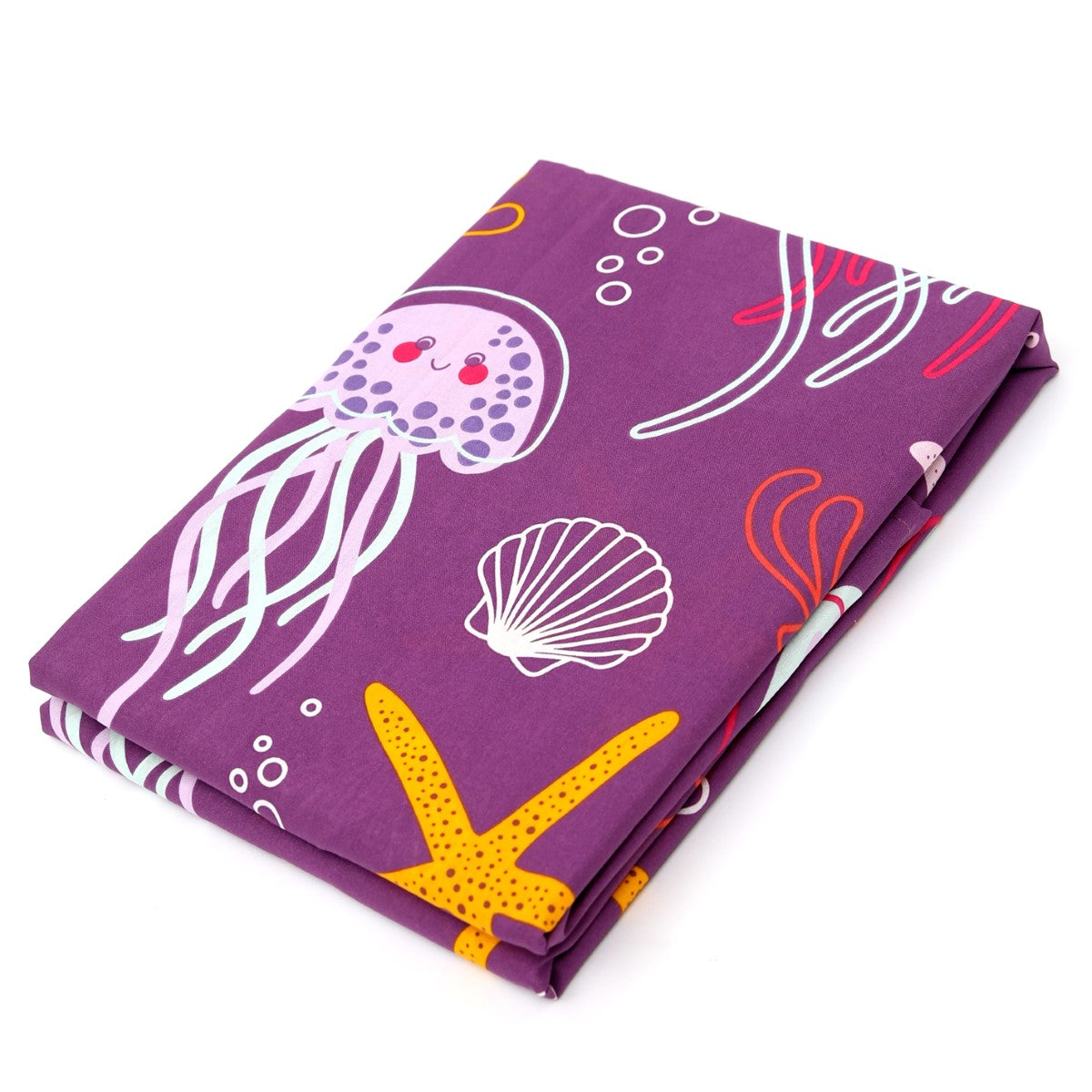 Single Bed Sheet 68x96 with 1 Pillow Cover - Habitt