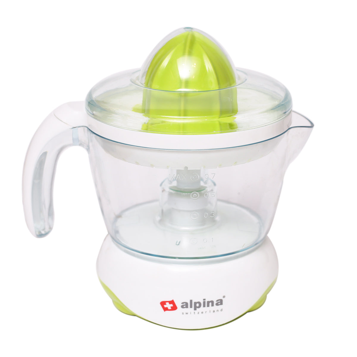Citrus Press Juicer 0.7L 40W with Dual Cones & Pulp Filter – Compact Electric Citrus Juicer (SF-3002-SB) - Habitt