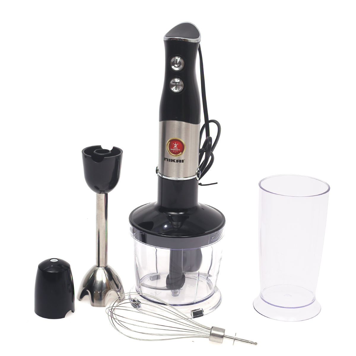 NIKAI STICK BLENDER 4 IN 1 HN919CW - Habitt