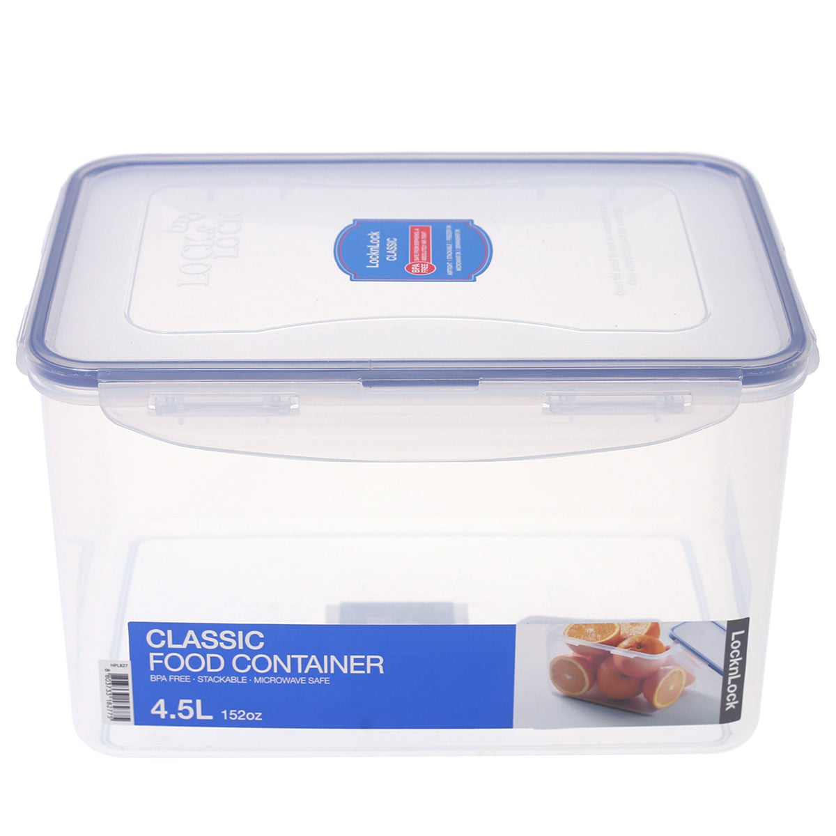 RECT TALL FOOD CONTAINER 4.5L LLHPL827 SB - Habitt