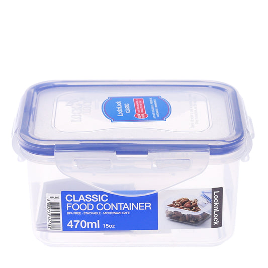 RECTANGULAR CONTAINER 470ML LLHPL807 SB - Habitt