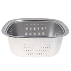 STEEL SQ DRAINER 28CM - Habitt