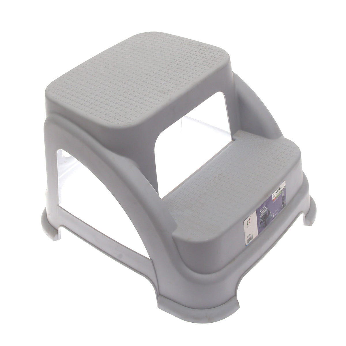 Two Step Stool – Grey, Brown, Black - Habitt