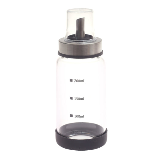 Cindy Oil Bottle – Glass Dispenser with Measurement Markings (200ml / 300ml) - Habitt