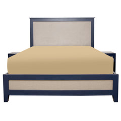 Lancaster Queen Size Bed with 2 Side Tables - Habitt
