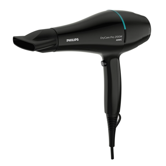 Philips BHD272/03 DryCare Pro Hair Dryer | 2100W Ionic Professional Hairdryer for Fast, Smooth Drying - Habitt
