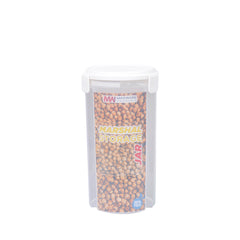 1pc Marshal Storage Jar 2200ml – Airtight BPA-Free Food Container for Kitchen Organization (Grey, White, Beige, Pink) - Habitt