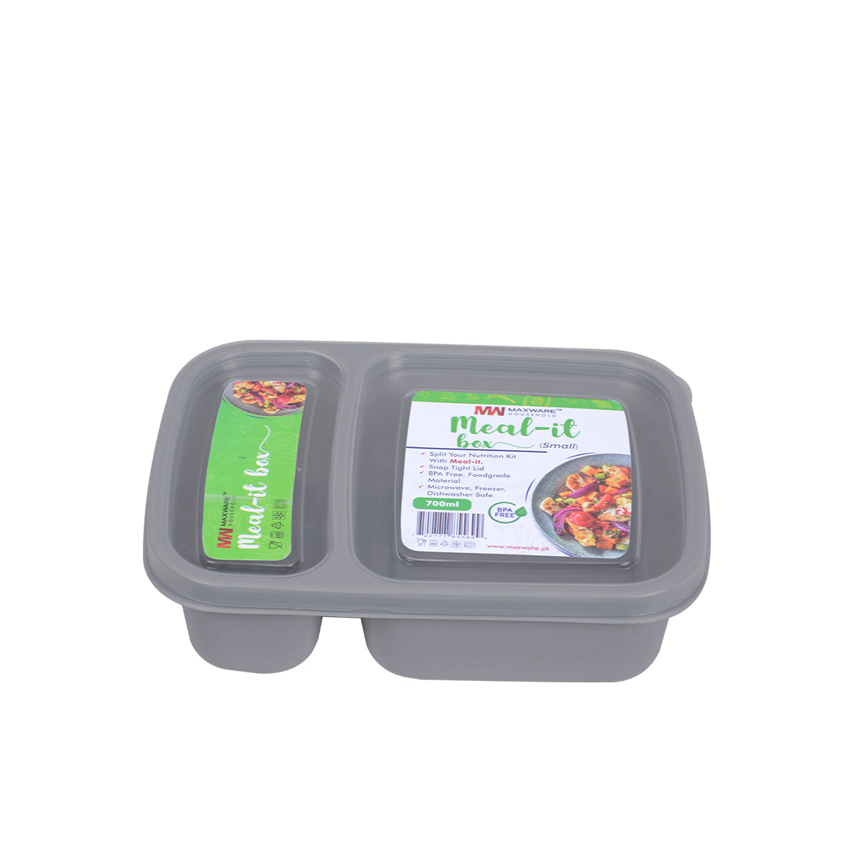 Meal-It Box Small – 2 Compartments (700 ml) - Habitt