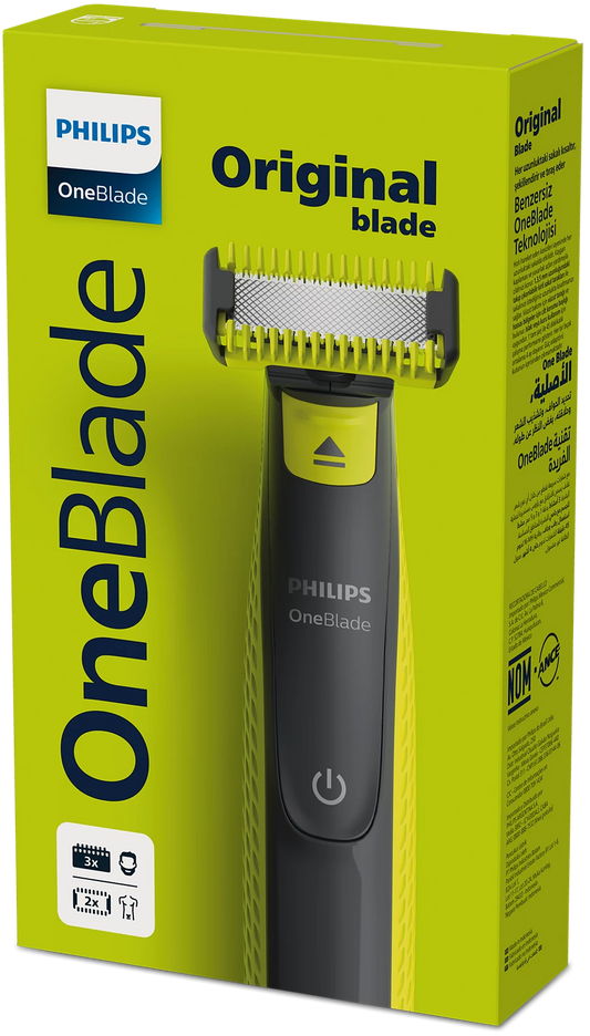 Philips OneBlade Face + Body Trimmer QP2824/10 – Hybrid Shaving & Trimming Tool - Habitt