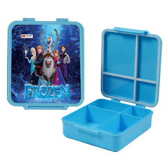 1pc Kids Munch Box – 4 Compartment Lunch Box with Cartoon Prints - Habitt