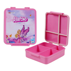 1pc Kids Munch Box – 4 Compartment Lunch Box with Cartoon Prints - Habitt