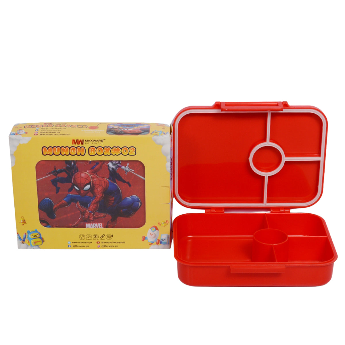 1pc Munch Box #2 – Kids Lunch Box with Compartments - Habitt