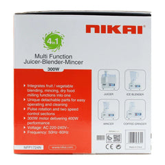 Nikai 4 in 1 Blender & Grinder NFP1724N - Habitt