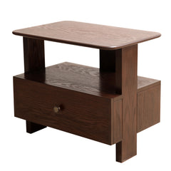 Lowa Arc King Size Bed with 2 Side Tables - Habitt