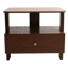 Lowa Arc King Size Bed with 2 Side Tables - Habitt