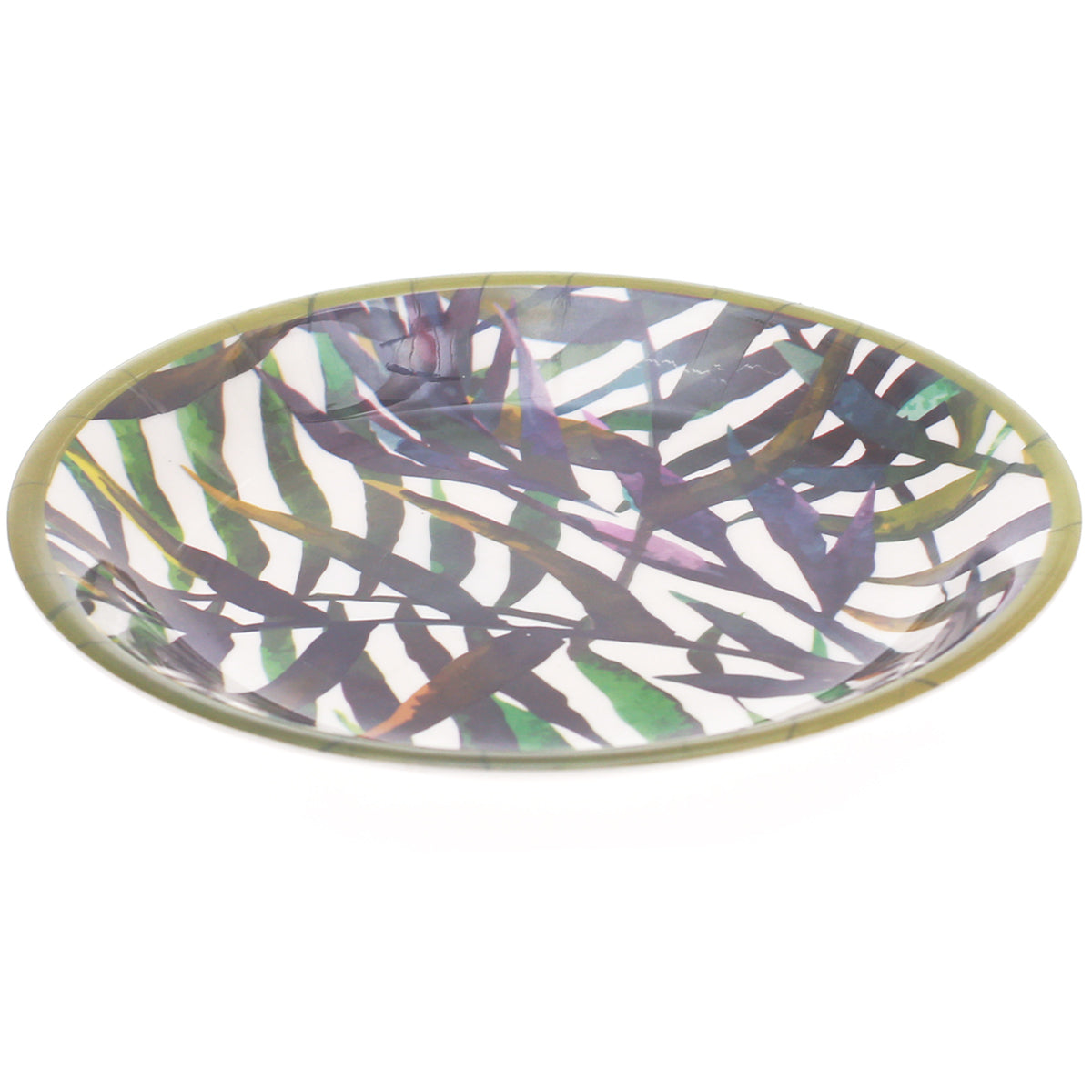 Green Foliage Quarter Plate - Habitt