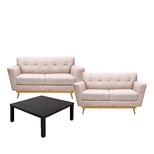 Rochester Sofa 2 + 3 bundle & honey comb coffee table - Habitt