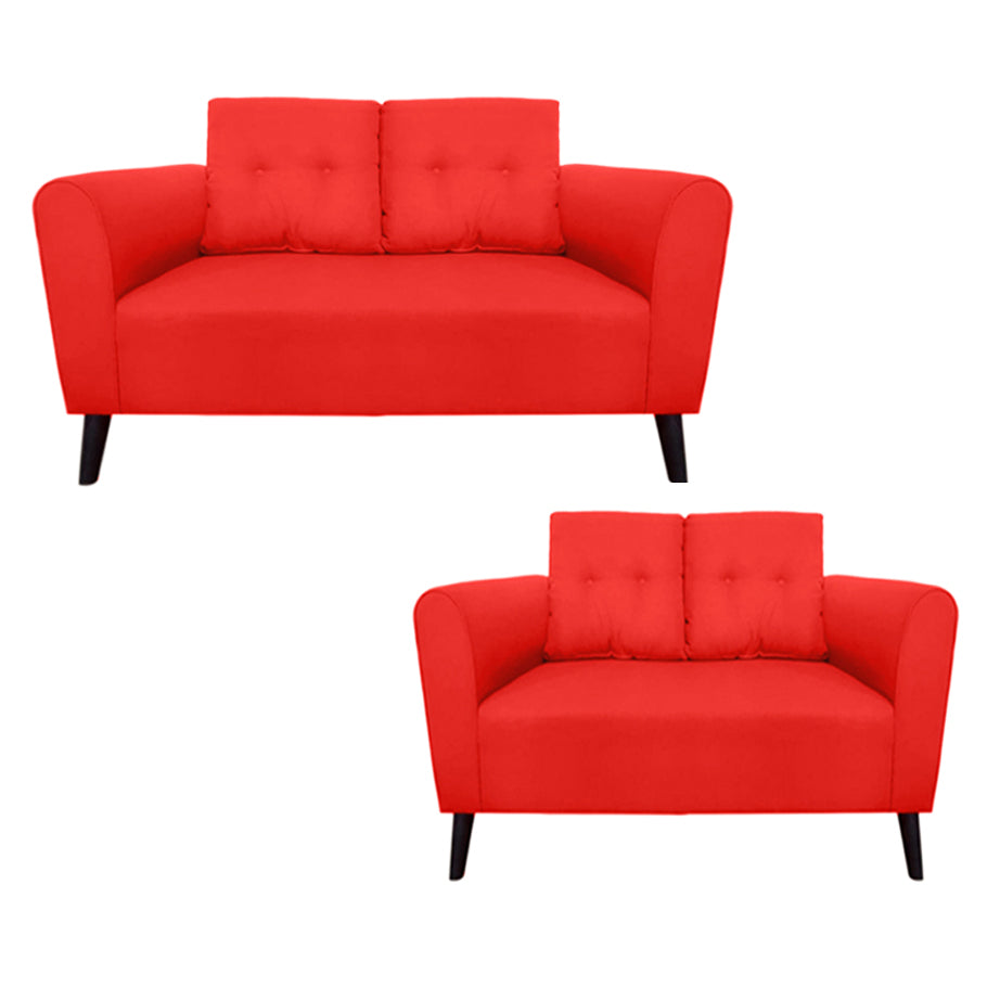 Rovak Sofa Set Bundle (3+2 seater) Grey - Habitt