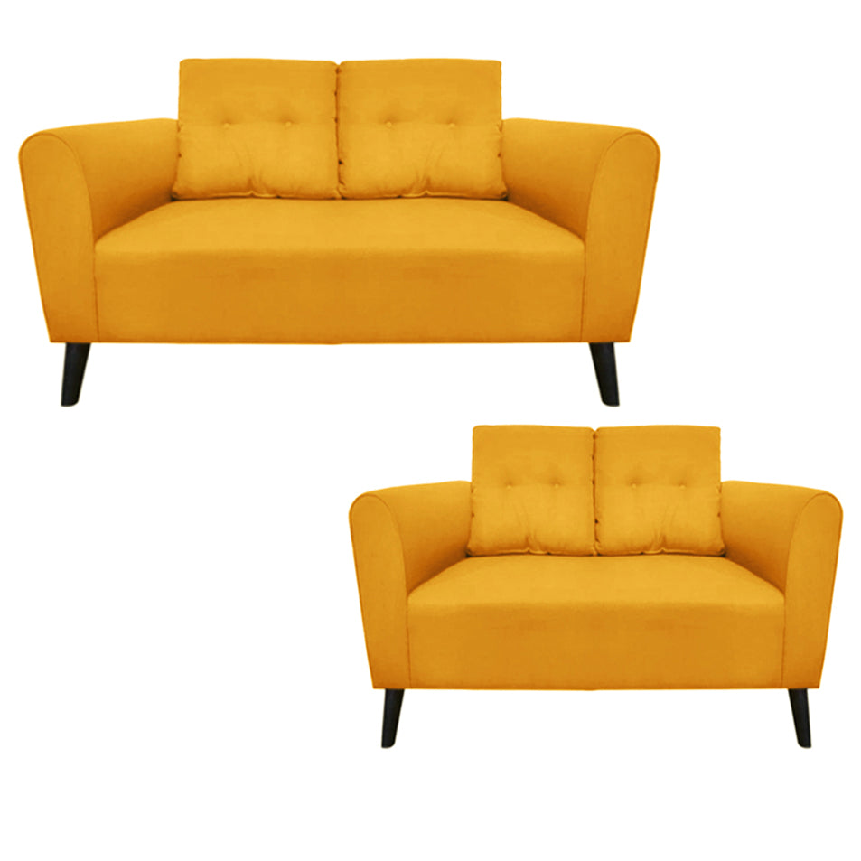 Rovak Sofa Set Bundle (3+2 seater) Grey - Habitt