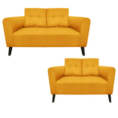 Rovak Sofa Set Bundle (3+2 seater) Grey - Habitt