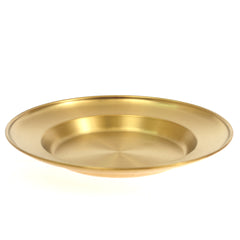 23cm Pasta Plate Gold GST1052 - Habitt