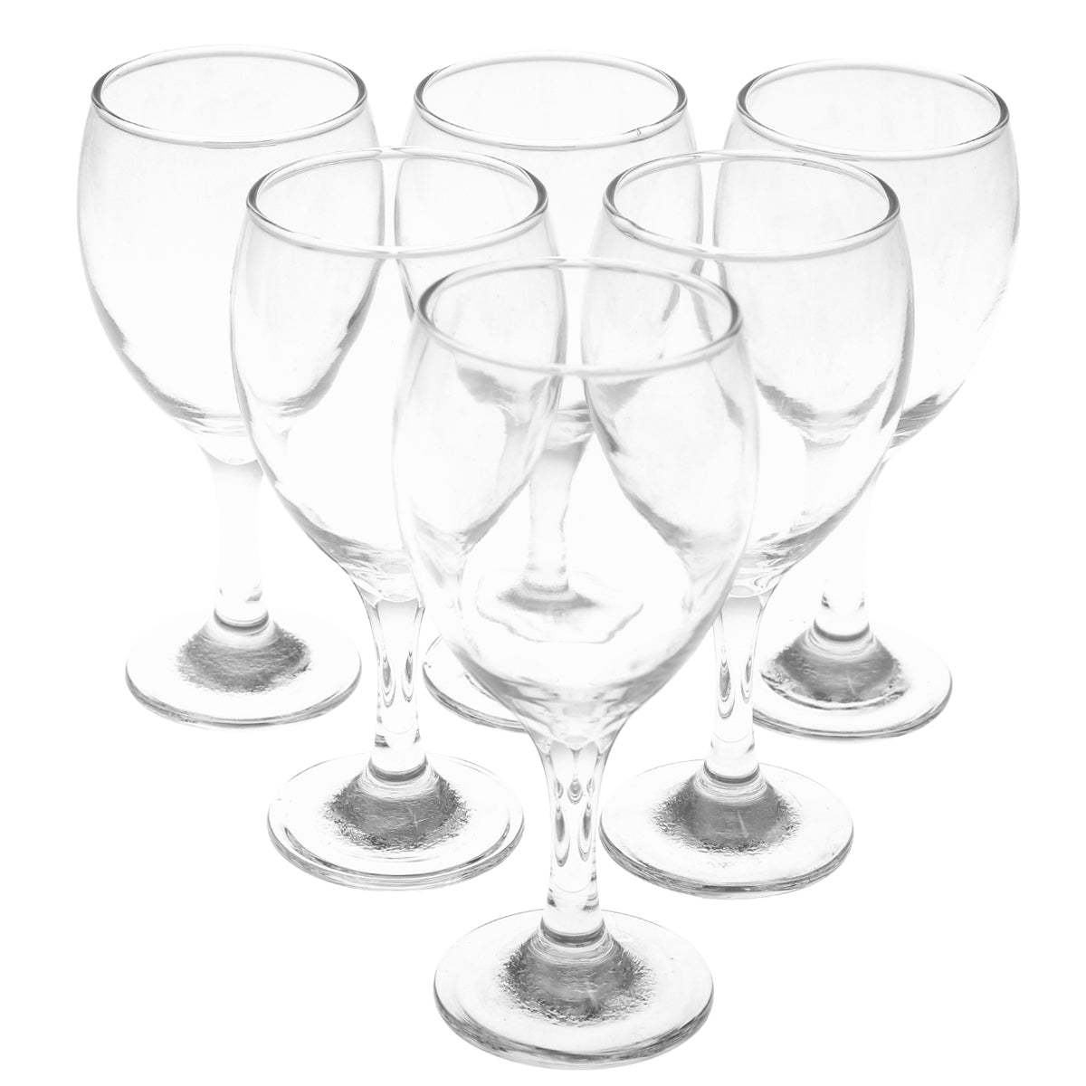 6Pcs L.Stem Glass Imperial 300ml SNV-002 - Habitt