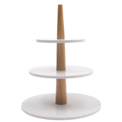 Pastry Serving Dish White.OLA-005 - Habitt