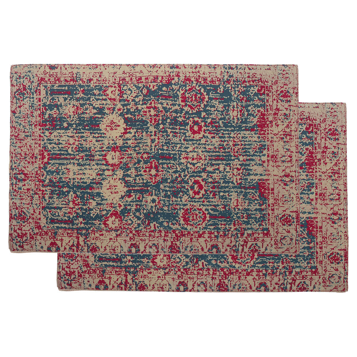 Ethnic Aroosi Jaal Pattern Palacematts 14x19 - Habitt