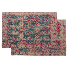 Ethnic Aroosi Jaal Pattern Palacematts 14x19 - Habitt