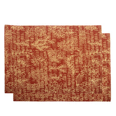 Gold Floral Mats 13x19 - Habitt