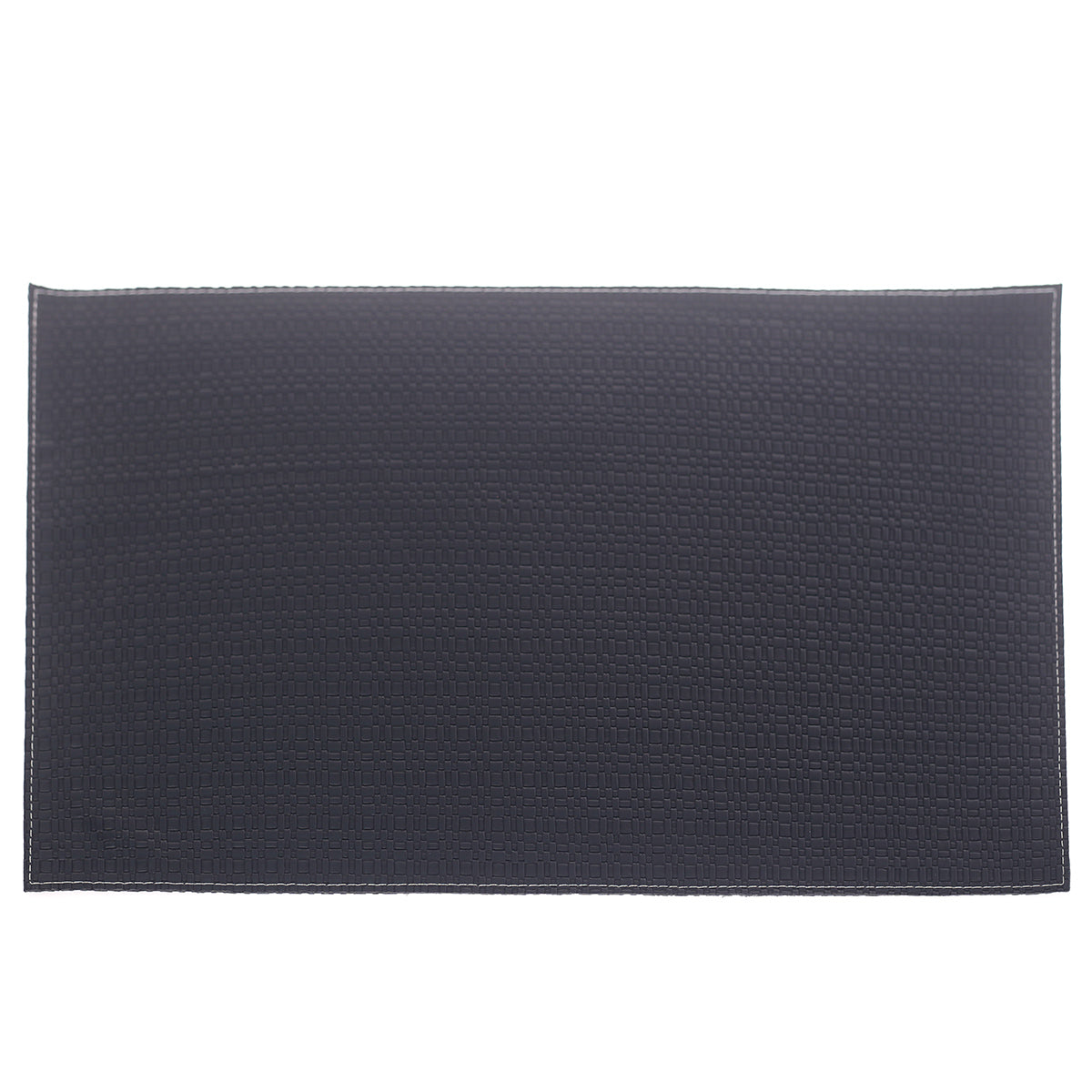 Mat Rectangle Knitted (Bot/Same) Black - Habitt