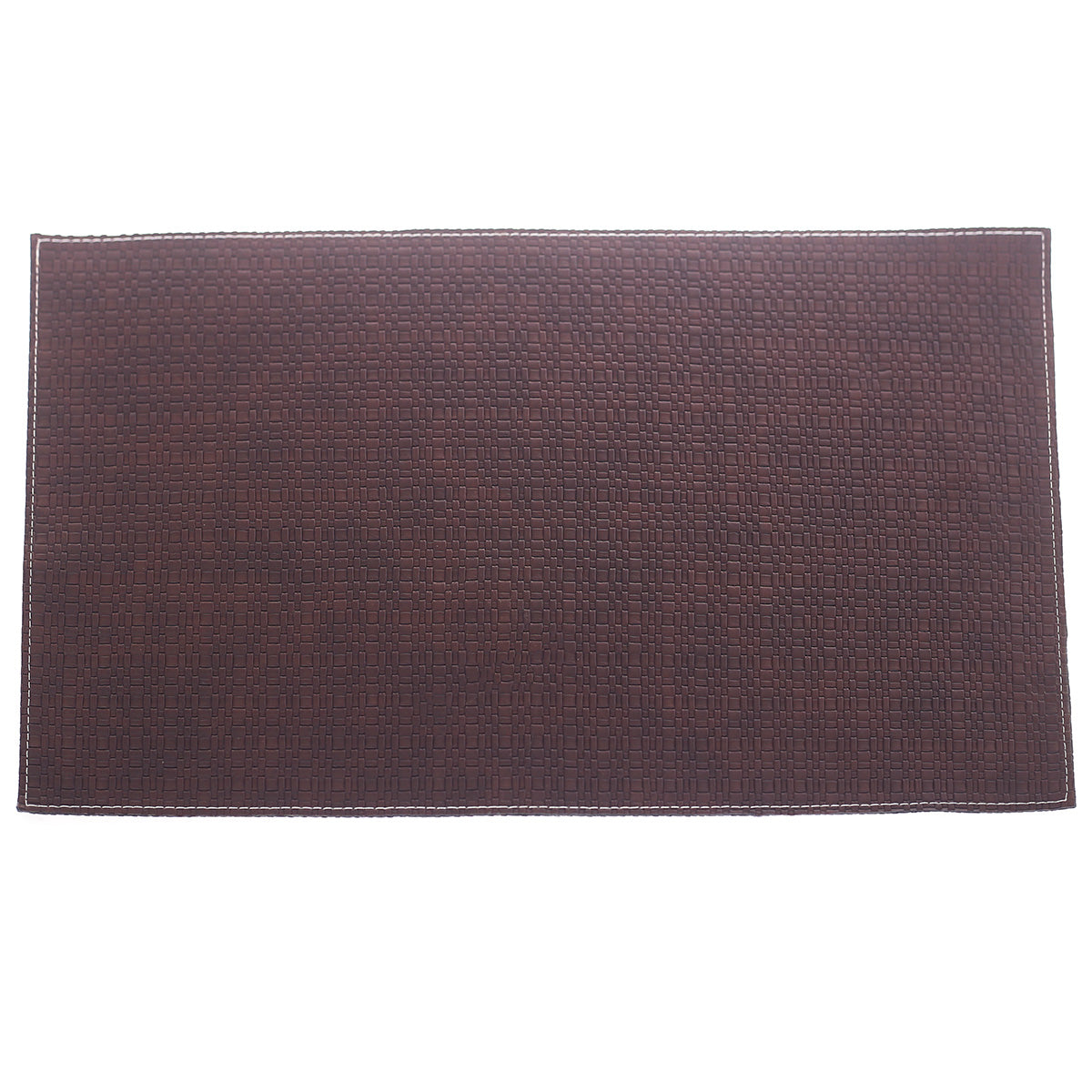 Mat Rectangle Knitted (Bot/Same) Brown - Habitt