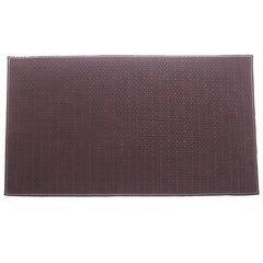 Mat Rectangle Knitted (Bot/Same) Brown - Habitt