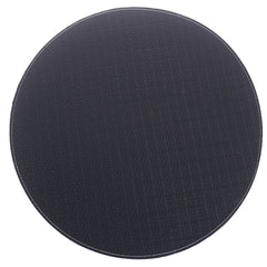 Mat Round Knitted (Bot/Same) Black - Habitt