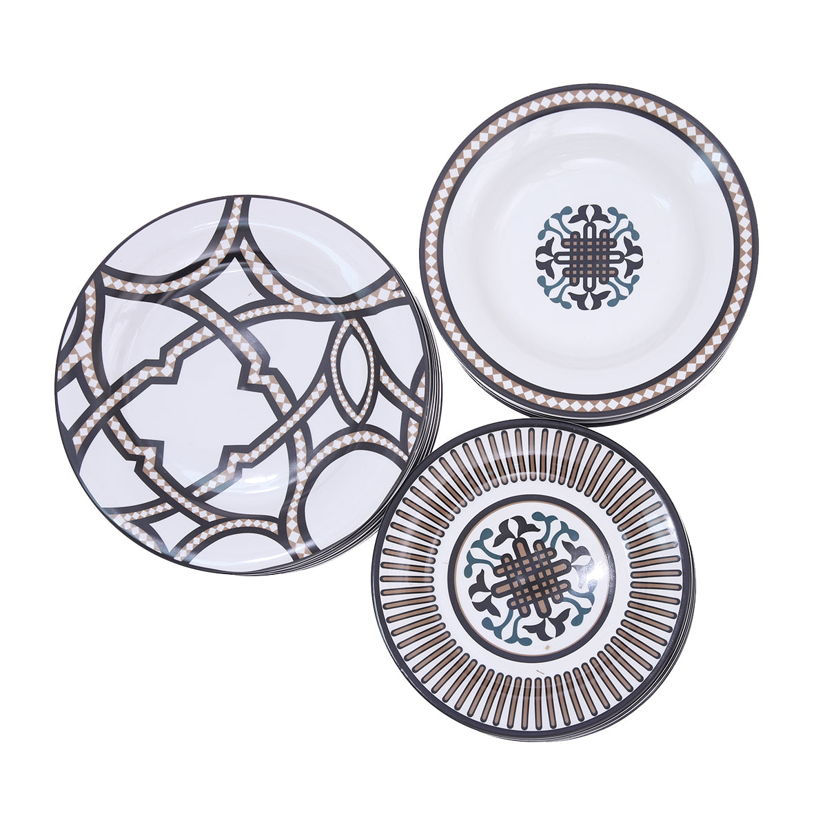 18Pcs Plate Set 