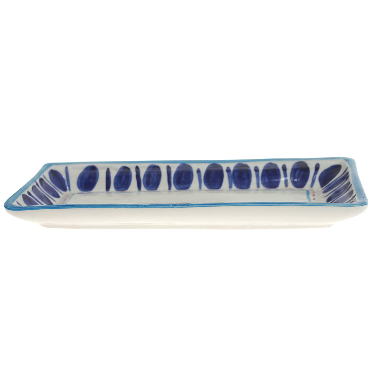 Rectangle Dish Medium Blue Pottery - Habitt