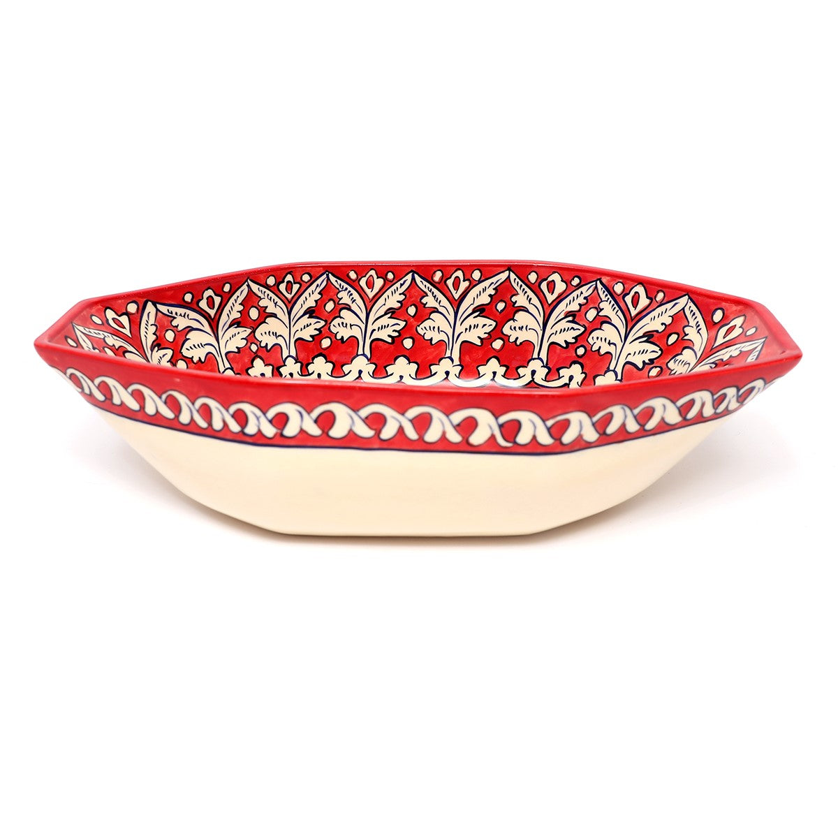 Multi Oval Bowl Red - Habitt