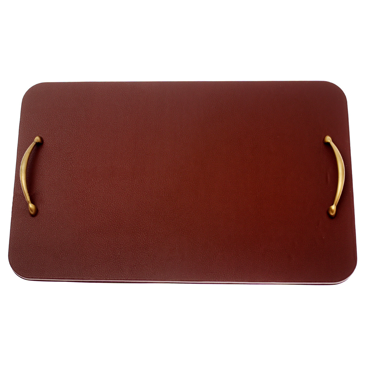 Leather tray (Brown) - Habitt