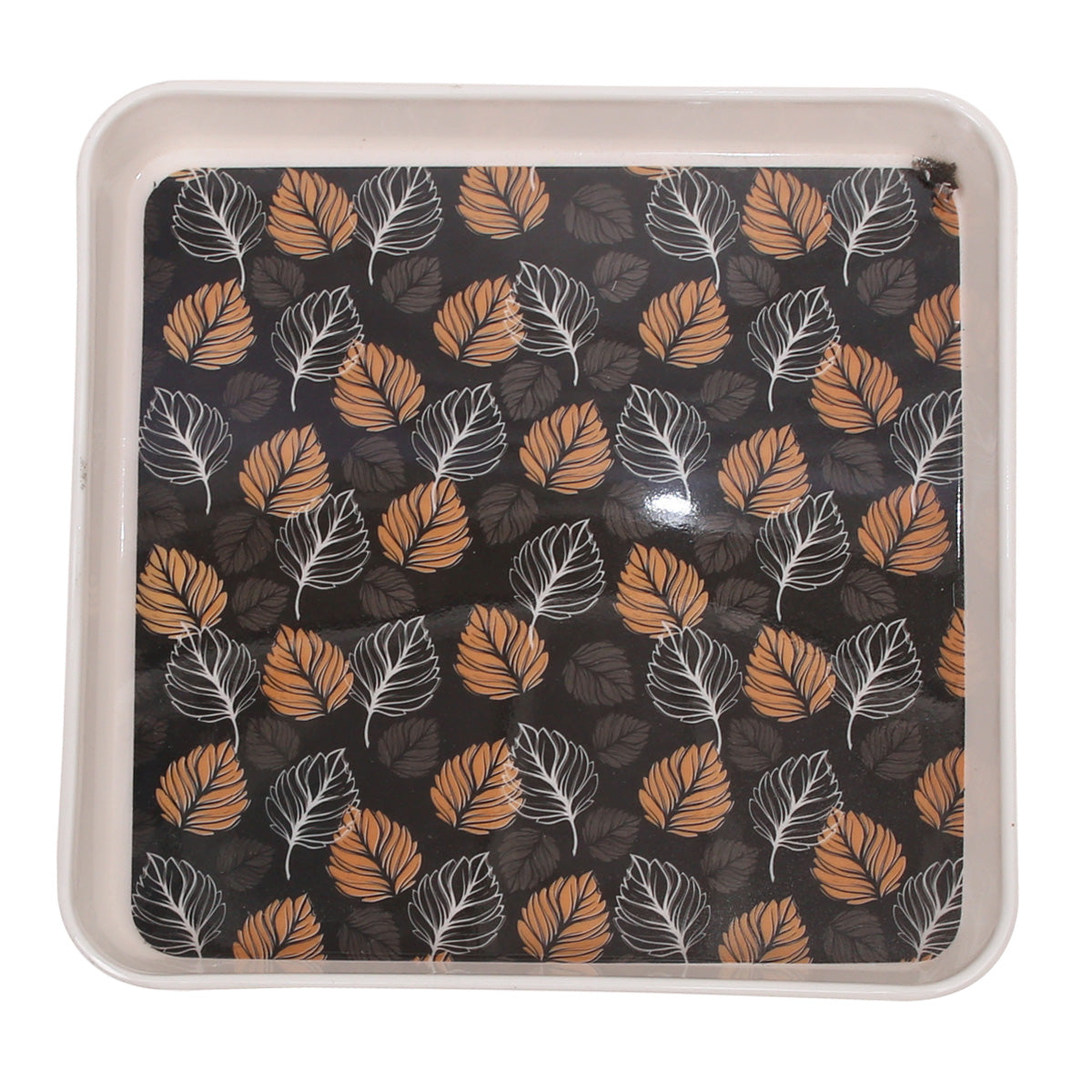 Vista Tray Large (Leaves Printed) - Habitt
