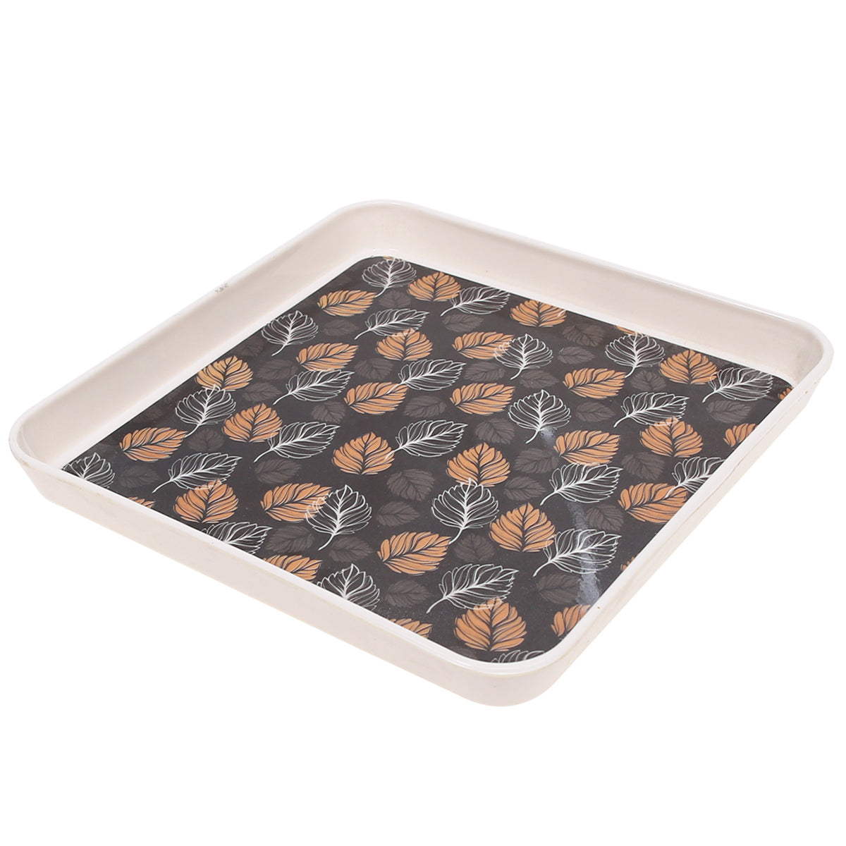 Vista Tray Large (Leaves Printed) - Habitt