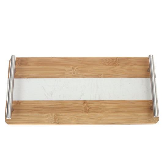 Wooden Tray White.OLA-014 - Habitt