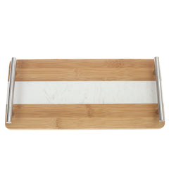Wooden Tray White.OLA-014 - Habitt