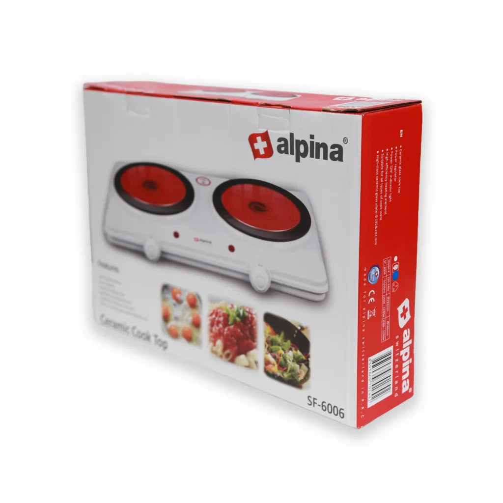 Double Ceramic Cook Top SF-6006-SB - Habitt