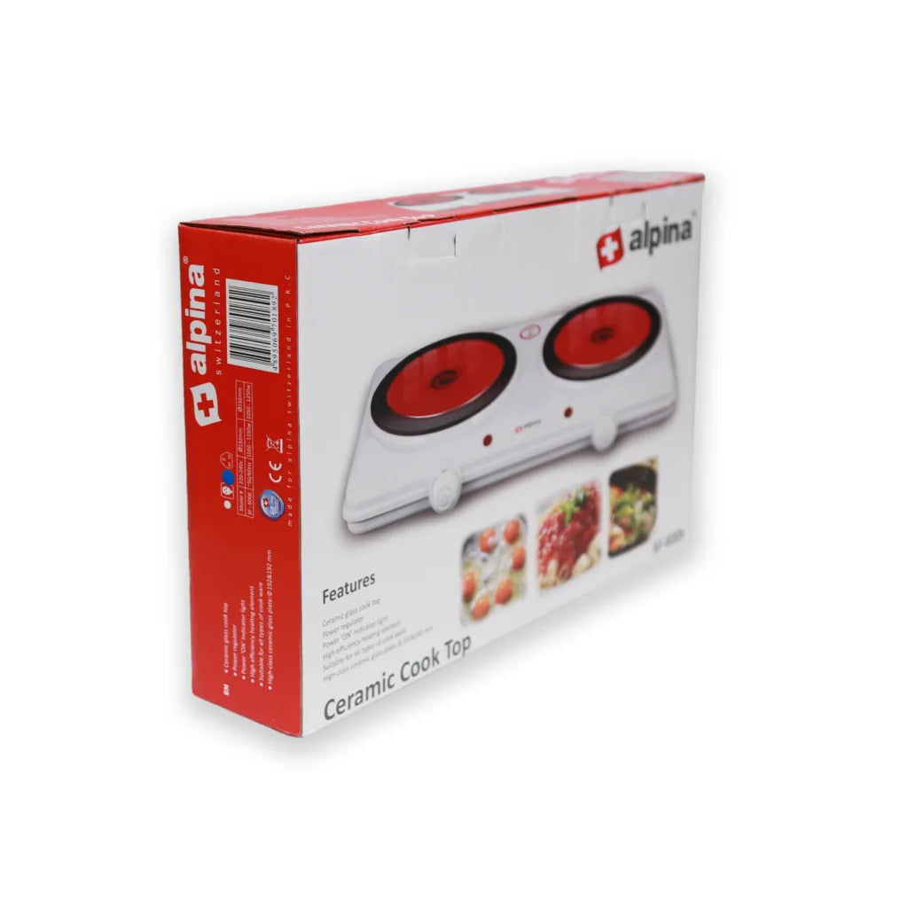 Double Ceramic Cook Top SF-6006-SB - Habitt