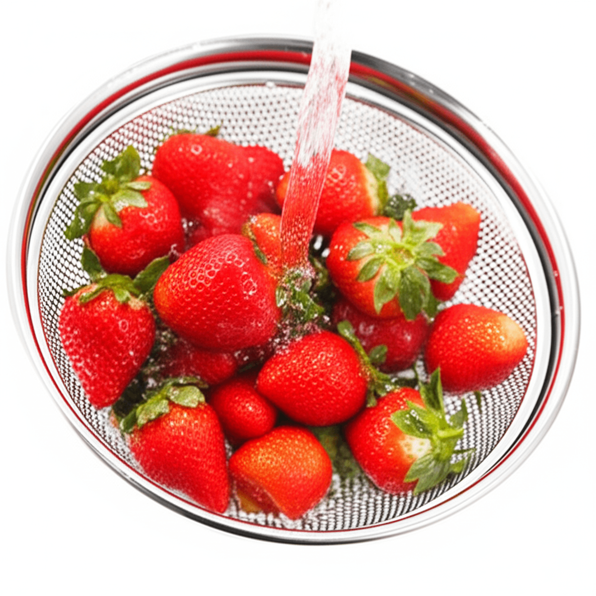 Stainless Steel Strainer Basket – 21cm / 24cm - Habitt