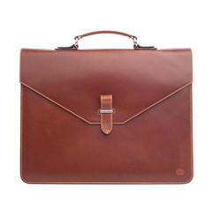 Oscar Laptop Bag Geneva Brown - Habitt