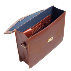 Oscar Laptop Bag Geneva Brown - Habitt