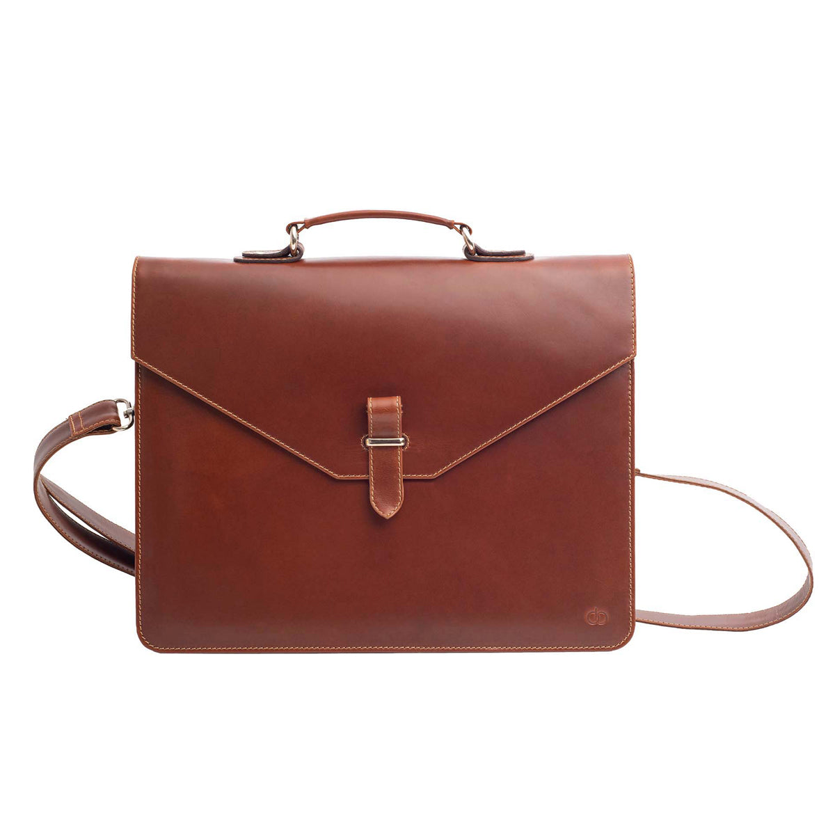 Oscar Laptop Bag Geneva Brown - Habitt